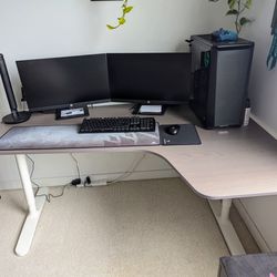 IKEA Bekant L-shaped Desk (Right)