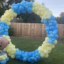 Baby Shower Party Decoration💙🤍🍼