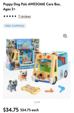 Puppy doll play bus toy ; never used; Original price is $34.75 ;sell for $22