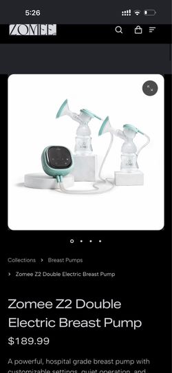 Zomee Z2 Double Electric Breast Pump