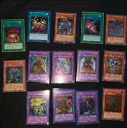 Yugioh Vintage trading cards lot of holos Elemental heros