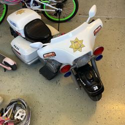 Kid’s Police Motorcycle 