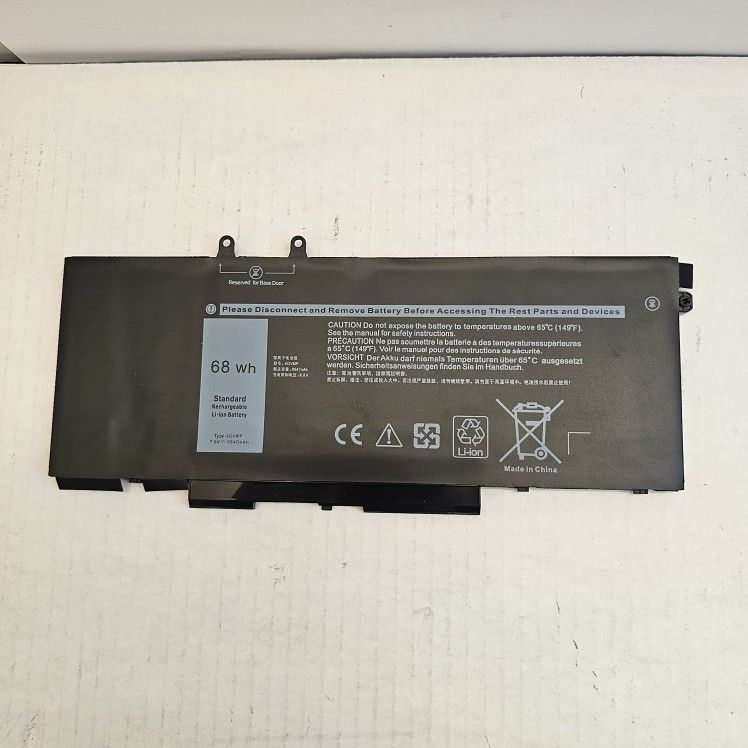 4GVMP Laptop Battery – NEW – High-Capacity Replacement Battery for Dell Systems