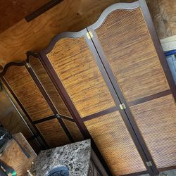 Room Divider wood wall