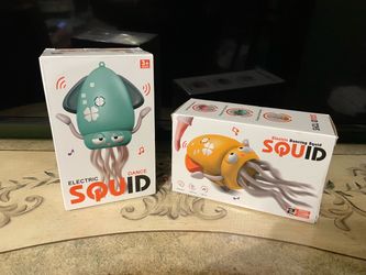 Electric Dancing Squid Toy – Set of 2