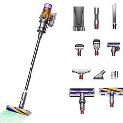 Dyson V15 Detect Cordless, Rechargeable, Powerful and intelligent for whole-home deep cleaning 