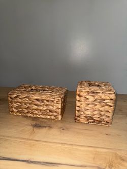 Woven Tissue Boxes
