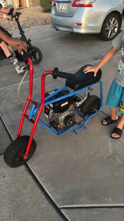 Azure mini bike frame