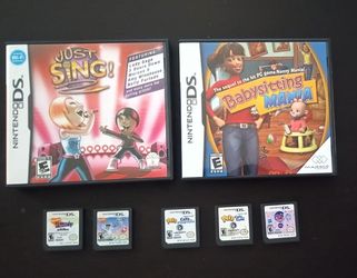 Nintendo DS Games Bundle Lot of 7