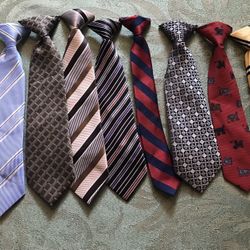 Little Boys Clip On Ties