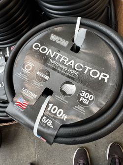 WCM Contractor Watering Hose 100ft 5/8in