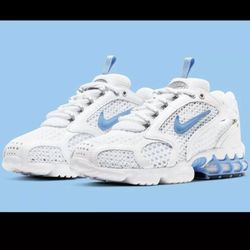 Nike air spiridon university blue sz 7.5 6.5 6 stussy rare