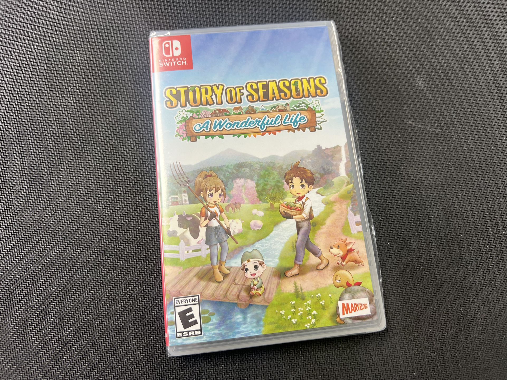 Story of Seasons A Wonderful Life Nintendo Switch New Sealed  (Harvest Moon)
