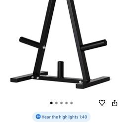 Weight Plate Rack