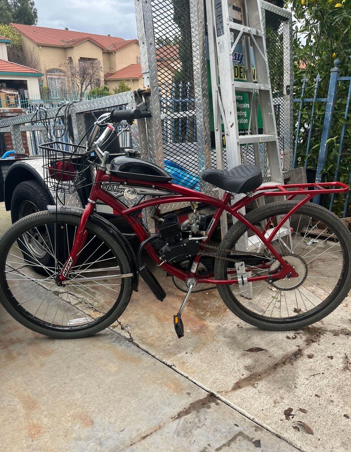 Gas Powered Bike