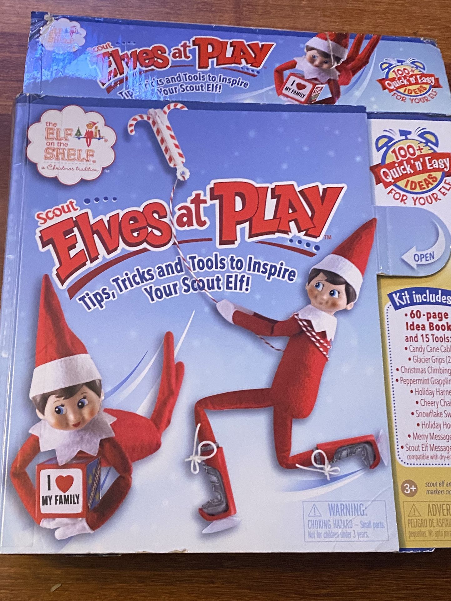 Elf On The Shelf Elves At Play Set Book And Tools
