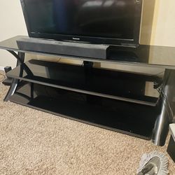 Black TV Stand 