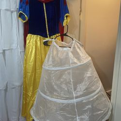 Snow White Costume $40 size L 