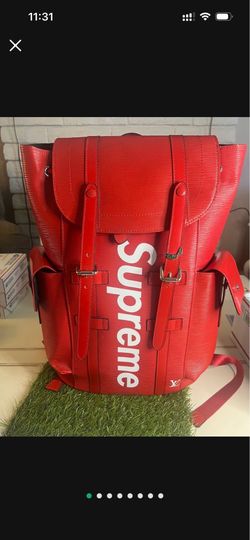 LV xx Supreme Christopher Backpack