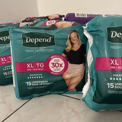 DEPEND FRESH PROTECTION X 3 