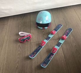 Ski set American girl Doll