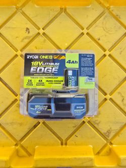 RYOBI
ONE+ 18V 4.0 Ah Lithium-Ion HIGH PERFORMANCE EDGE Battery
