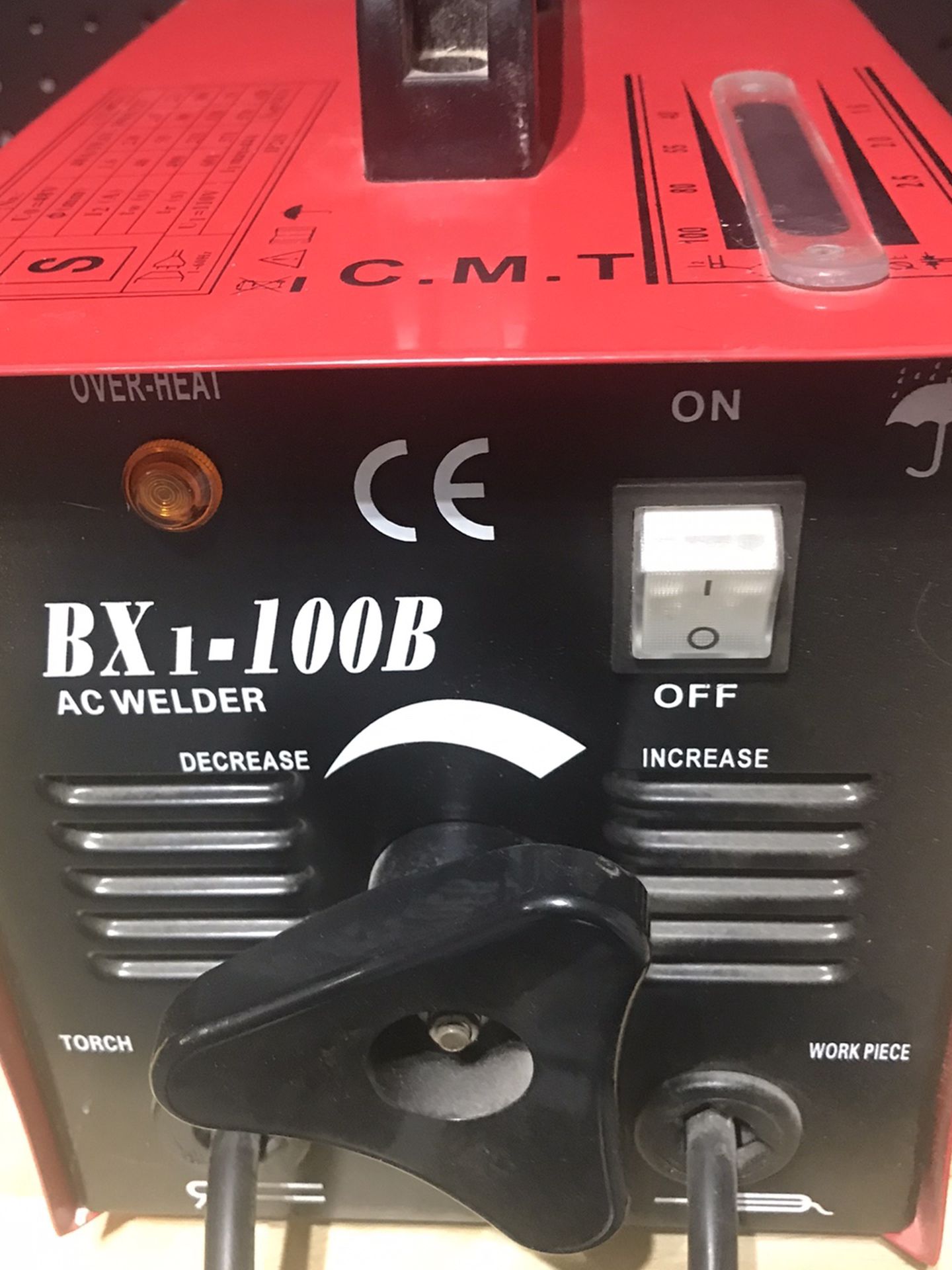 C.M.T Pitbull Ultra-Portable 100-amp Electric Arc Welder 110v