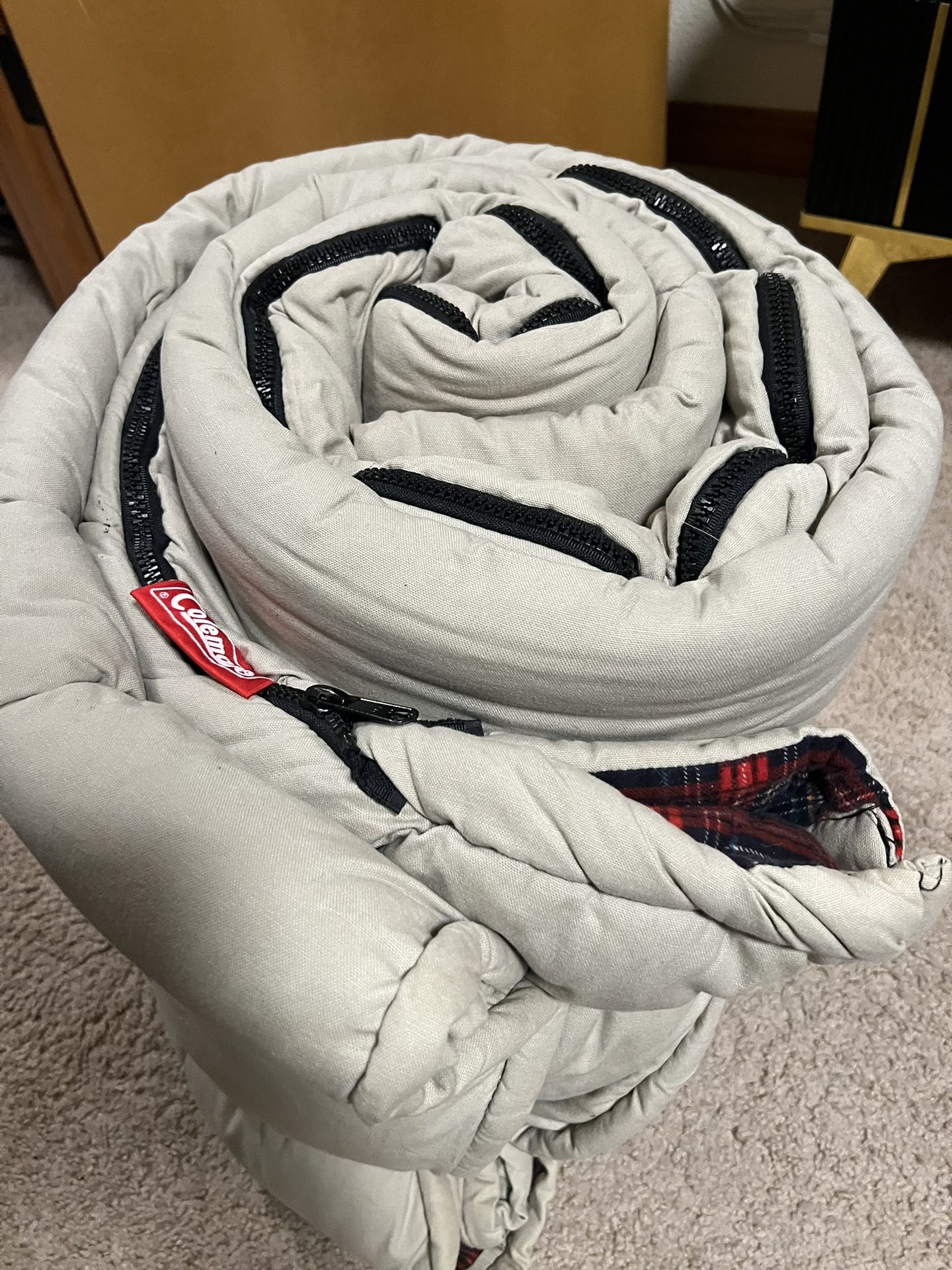 2 Coleman heavy Duty Sleeping Bags