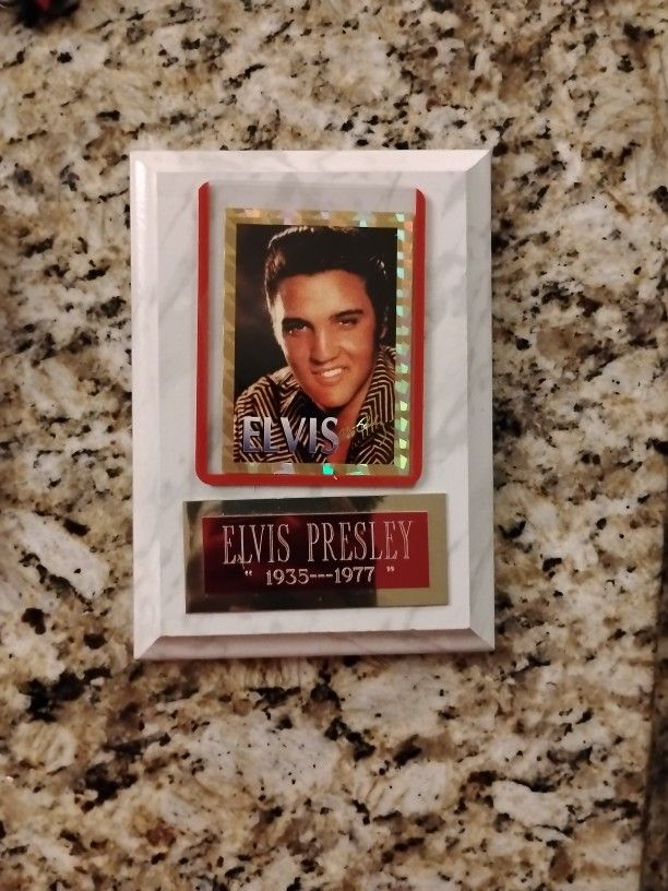 Elvis Presley Plaque