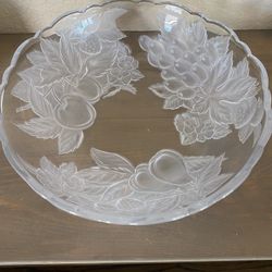 Glass Fruit Bowl