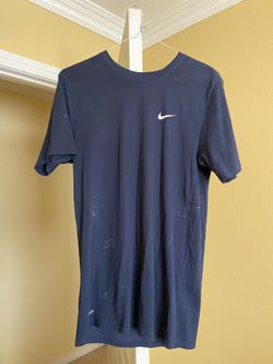 navy nike tee
