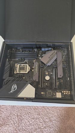 ASUS ROG Strix Z390-E Gaming ATX Motherboard — LGA1151, DDR4, Wi-Fi, Box