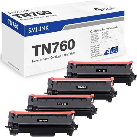 new TN 730 TN760 Toner TN-730/TN-760: Compatible Replacement for TN760 Toner for Brother Printer TN730 TN-730 TN-760 TN 760 730 for MFC-L2710DW MFC-L2