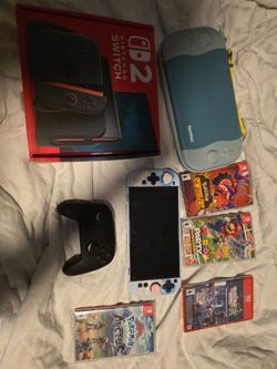 Nintendo Switch 2 + Accessories and games