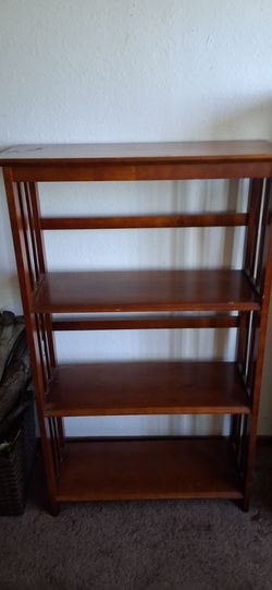 Bookshelf solid wood