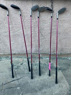 Women's Golf Club Iron Set – Pink Shafts