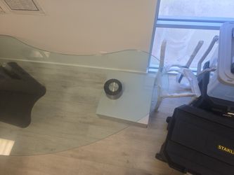 Glass Office Desk