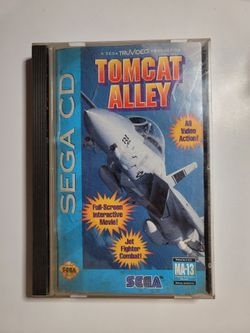 Sega cd game .. tomcat alley !!!!
