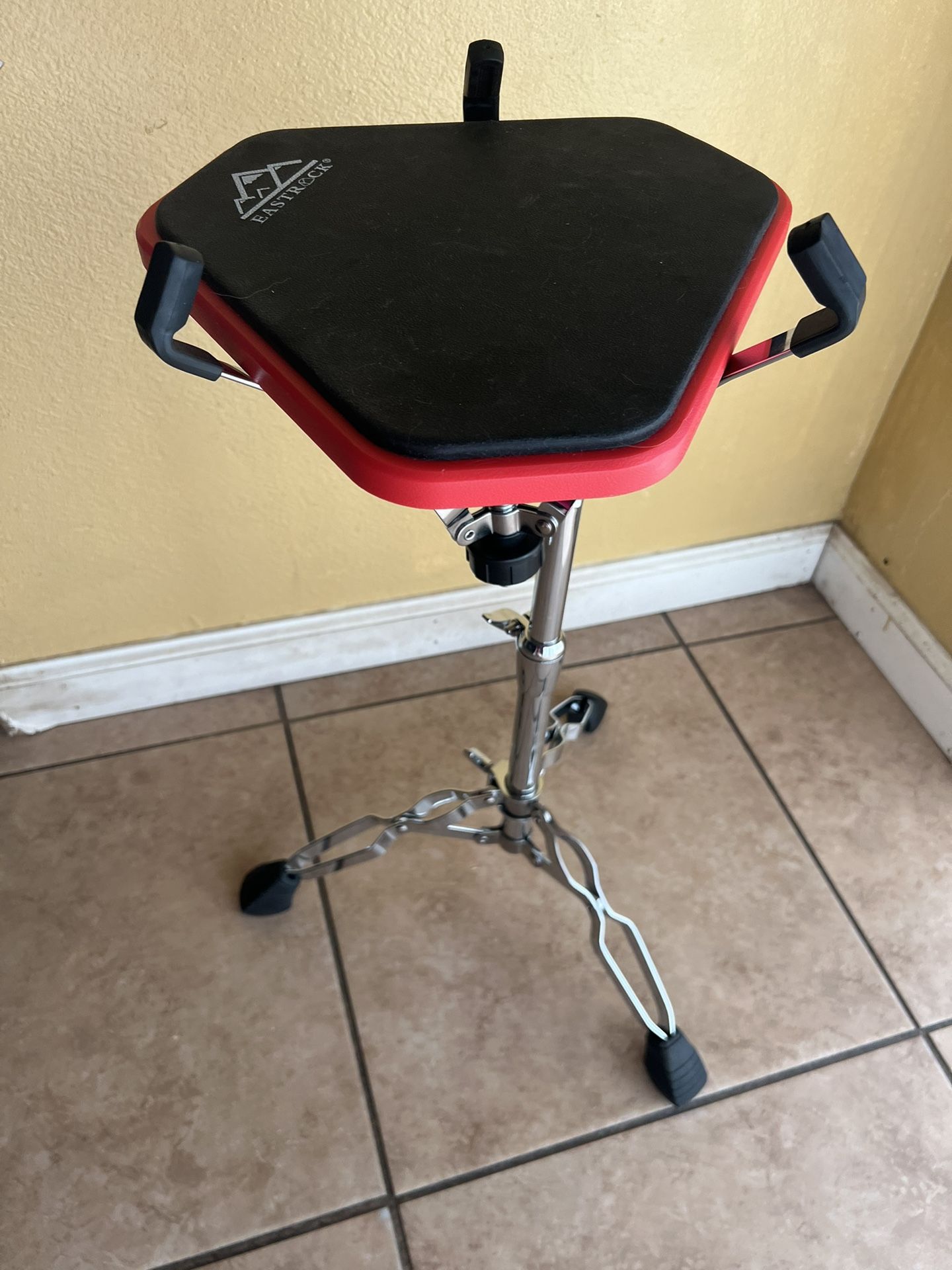 Practice Drum Pad With Stand
