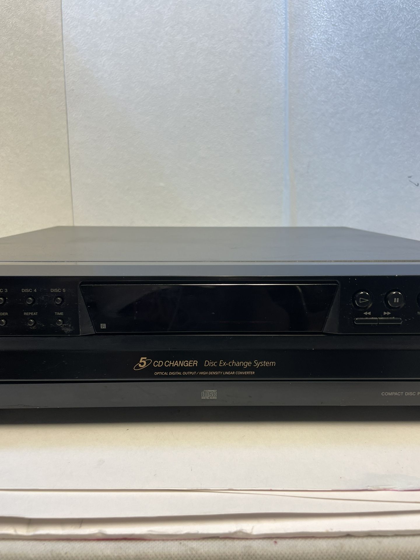 CDP CE375 5 Disc CD Changer Carousel Compact Disc Player No Remote TESTED Audio & Speakers