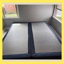 Cal king size box spring