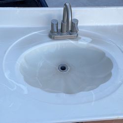 used bath sink