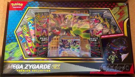 Pokemon Mega Zygarde Ex Premium Collection Box