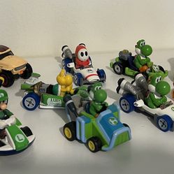 Mario Kart And Character Hot Wheels Cars 