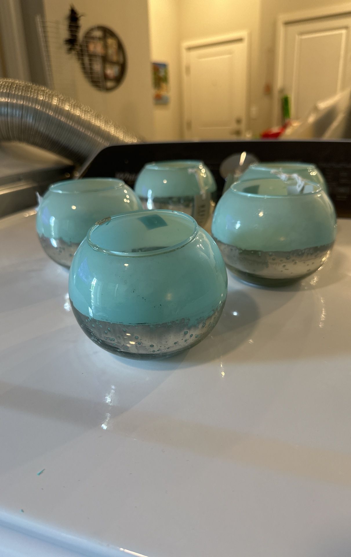 Old Time Pottery Votive Candle Holders