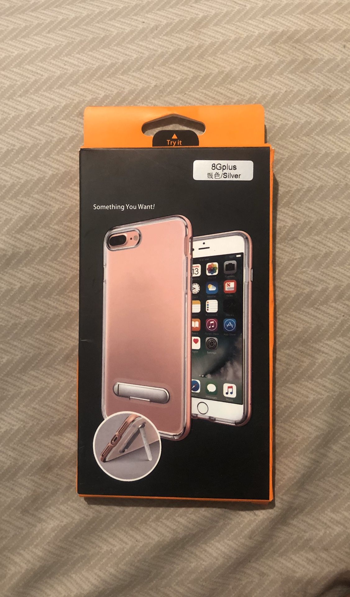 BRAND NEW Spigen iPhone 8 plus kickstand phone case