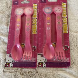Hello Kitty Fork&spoon Set 