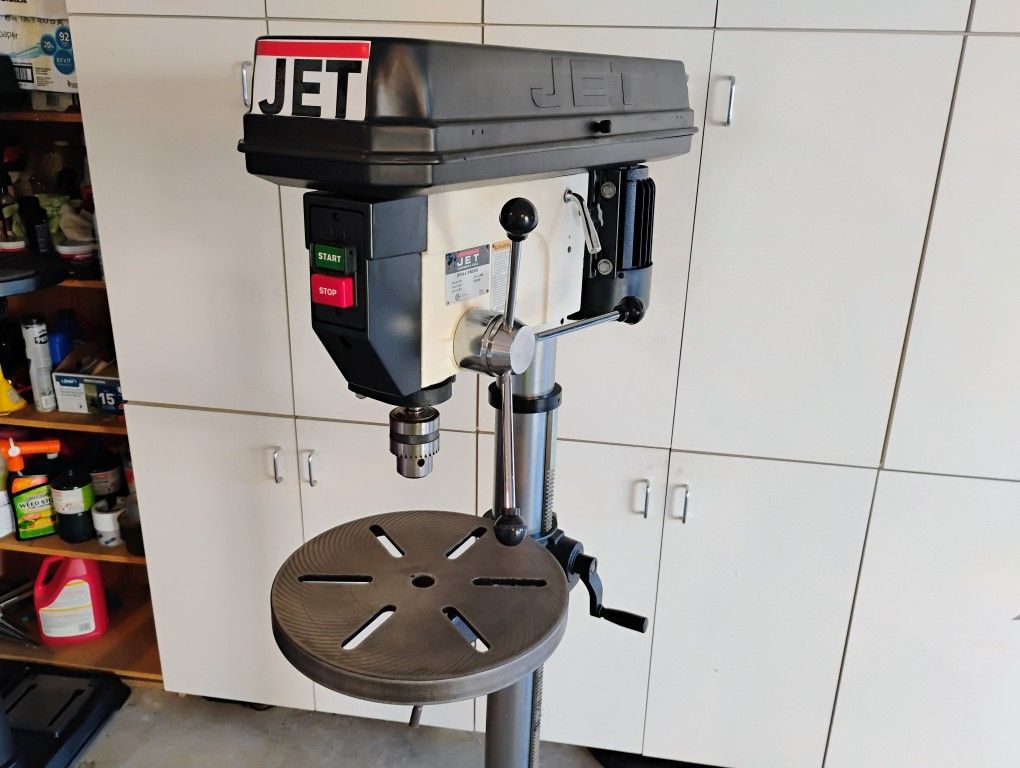 Jet 17" Floor Drill Press, Like New Cond!