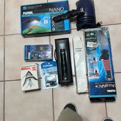 Fluval/fishtank Accessories Lot