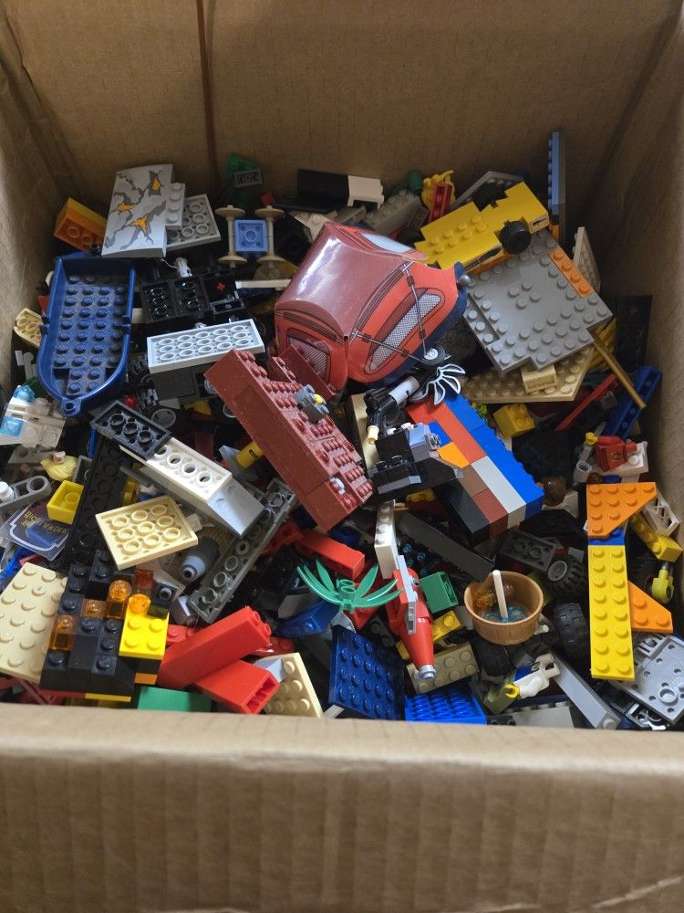 14.2lbs Of Lego Bulk With Possible Sets